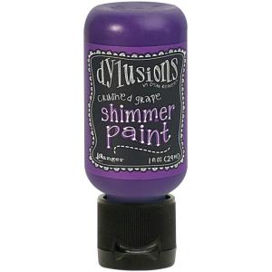 Dylusions - Shimmer Acrylic Paint - Crushed Grape