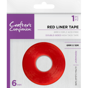 Crafters Companion Red Liner Tape 6mm
