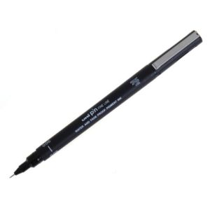 Uni-ball - Pin Fineliner - Black - 005