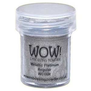 Wow - Embossing Powder - Matalic Platinum Regular
