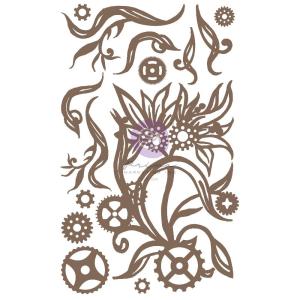 Finnabair - Decorative Chipboard - Steampunk Blooms