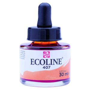 Talens - Ecoline - Liquid Watercolour Ink - Deep Ochre