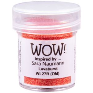 Wow - Embossing Powder - Lavaburst - By Sara Naumann