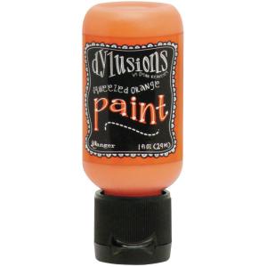 Dylusions - Acrylic Paint Bottle - Squeezed Orange