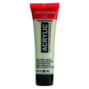 Naples Yellow / Green - Amsterdam Standard Series Acrylic 20ml - 282