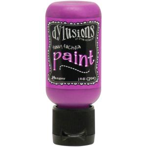 Dylusions - Acrylic Paint Bottle - Funky Fuchsia