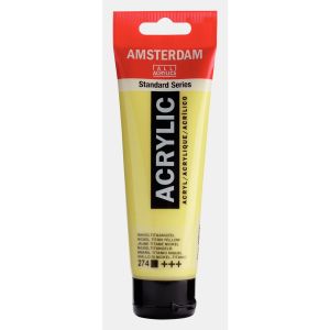Nickel Titan Yellow - Amsterdam Standard Series Acrylic 120ml - 274