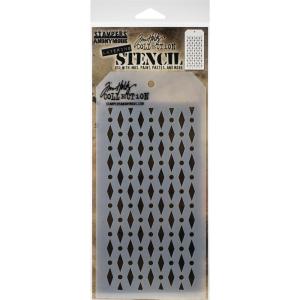 Tim Holtz Layered Stencil - Diamond Dots