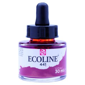 Talens - Ecoline - Liquid Watercolour Ink - Mahogany