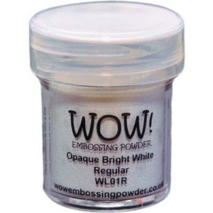 Wow - Embossing Powder - Bright White Regular