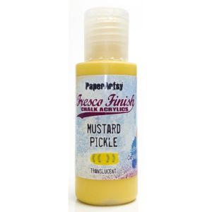 PaperArtsy - Fresco Finish - Mustard Pickle