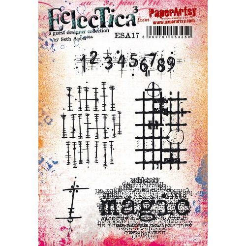 PaperArtsy - PaperArtsy - Seth Apter - Stamp Set - ESA17