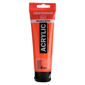 Vermilion - Amsterdam Standard Series Acrylic 120ml - 311