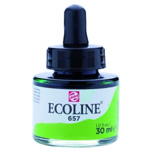 Talens - Ecoline - Liquid Watercolour Ink - Bronze Green