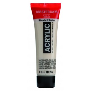 Naples Yellow / Red Light - Amsterdam Standard Series Acrylic 20ml - 292