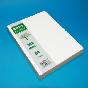 Craft UK - A4 White Smooth Recycled Card 100 pck