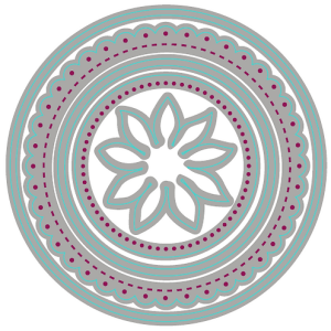 Julie Hickey Designs - Dinky Circle Die Set