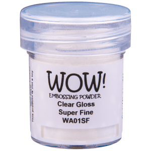 Wow - Embossing Powder - Clear Gloss Super Fine