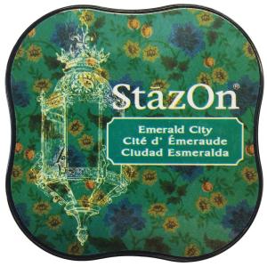 StazOn Midi Ink Pad - Emerald City