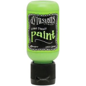 Dylusions - Acrylic Paint Bottle - Island Parrot