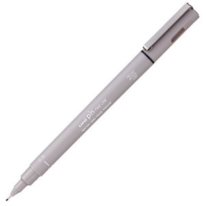 Uni-ball - Pin Fineliner - Light Grey - 05