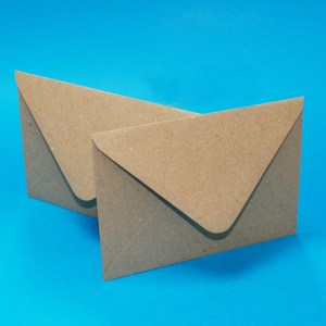 Craft UK - C6 Kraft Envelopes 50 pck