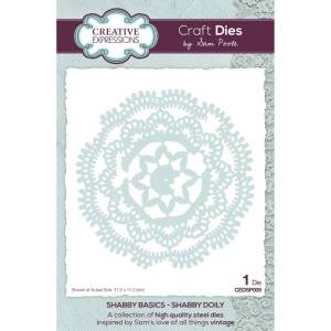 Creative Expressions - Sam Poole - Shabby Basics Shabby Doily Craft Die