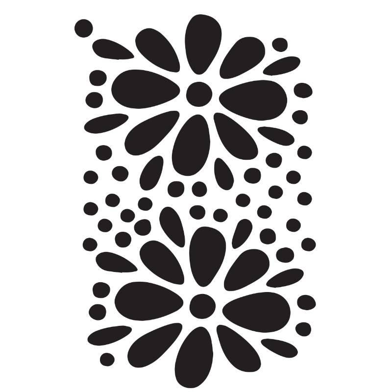 Creative Expressions - Mini Stencil - Respect - 4 in x 3 in - Image 2