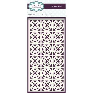 Creative Expressions - Kaleidoscope - DL Stencil 4 in x 8 in (10.0 x 20.3 cm)