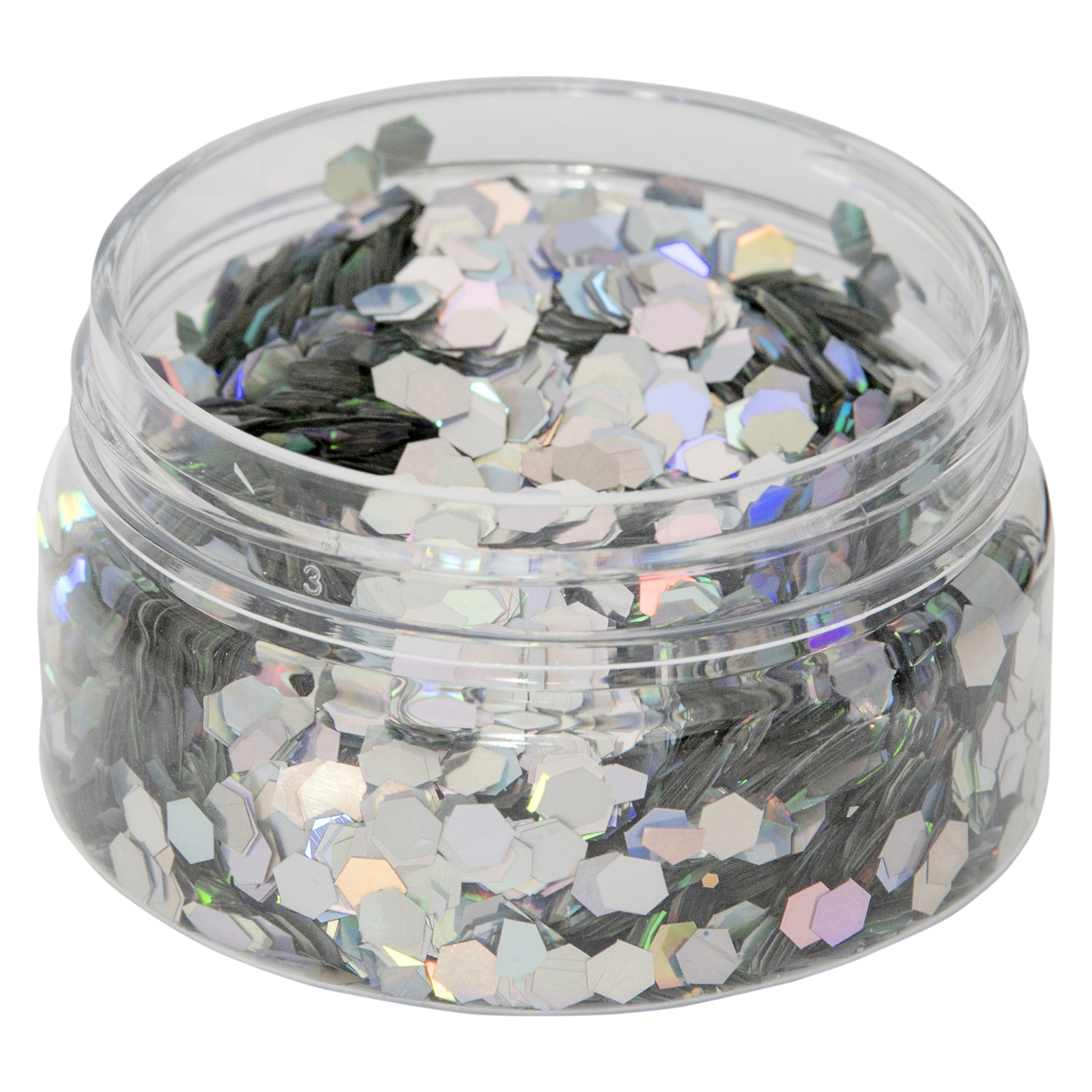 Cosmic Shimmer - Glitter Jewels - Holographic Hexagons 25ml - Image 2