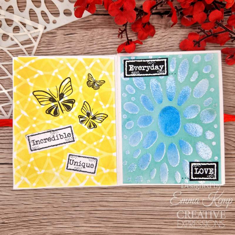 reative Expressions - Mini Stencil - Grateful - 4 in x 3 in - Image 3