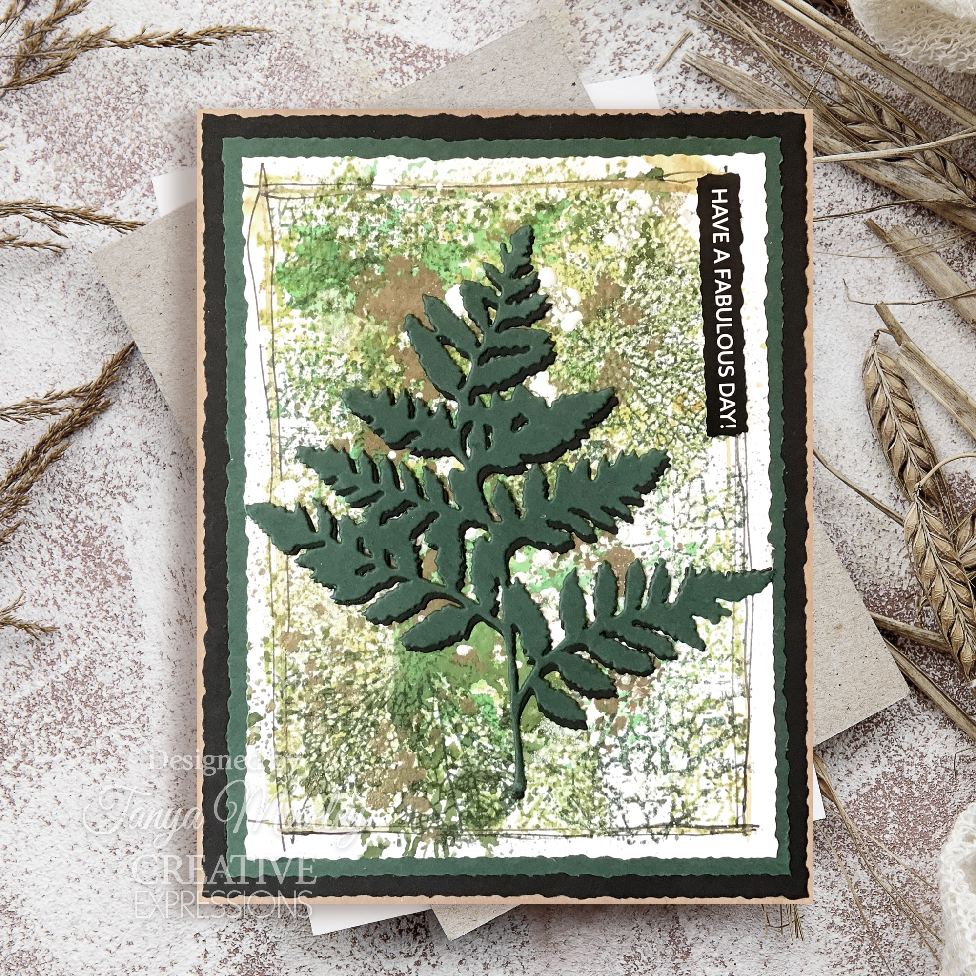 Creative Expressions - Sam Poole - Nature's Fragments 4 in x 6 in Pre-Cut Rubber Stamp - Image 12