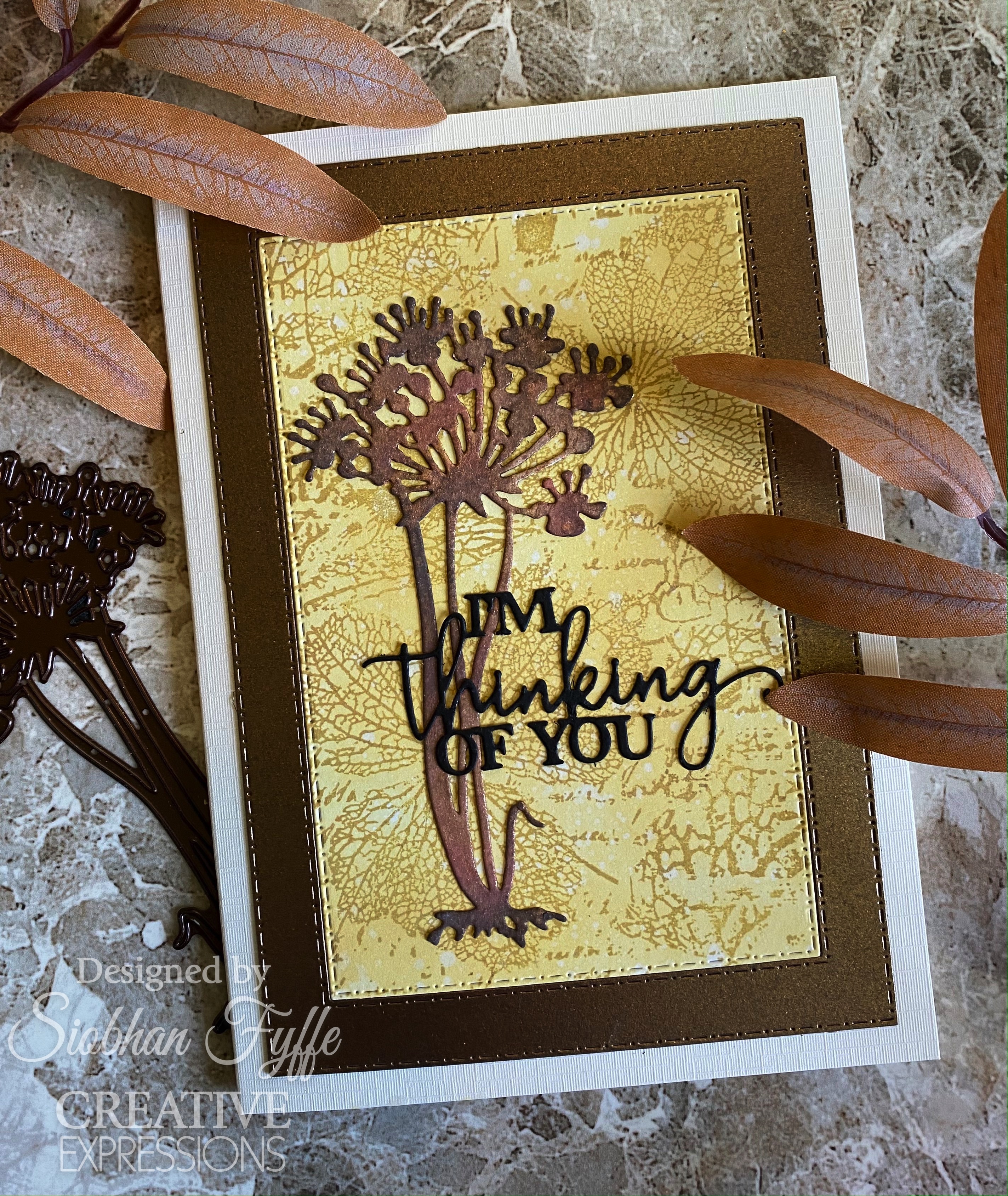 Creative Expressions - Sam Poole - Nature's Fragments 4 in x 6 in Pre-Cut Rubber Stamp - Image 6