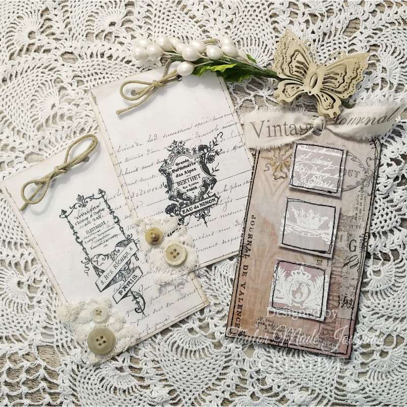 Creative Expressions - Taylor Made Journals - Garden Trellis - 6 in x 6 in Stencil 1 - Image 2