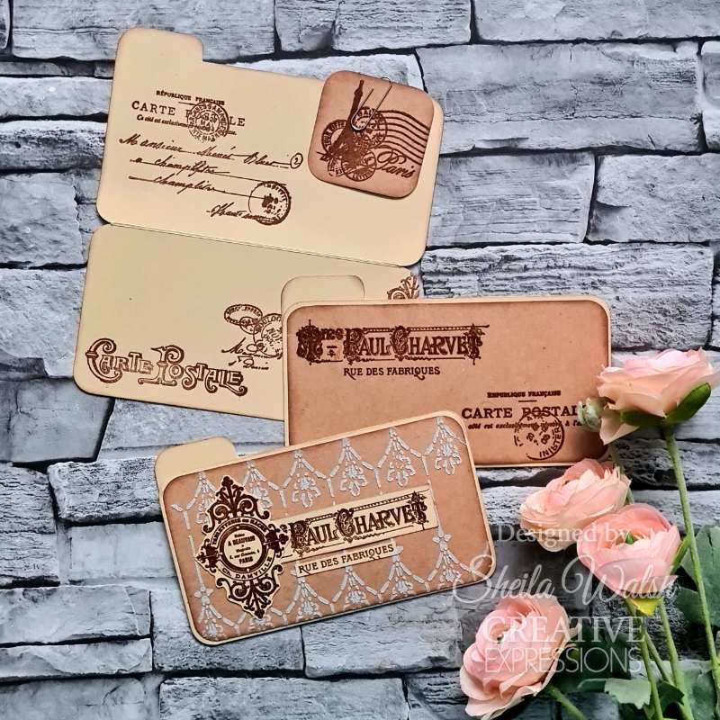 Creative Expressions - Taylor Made Journals - Garden Trellis - 6 in x 6 in Stencil 1 - Image 3