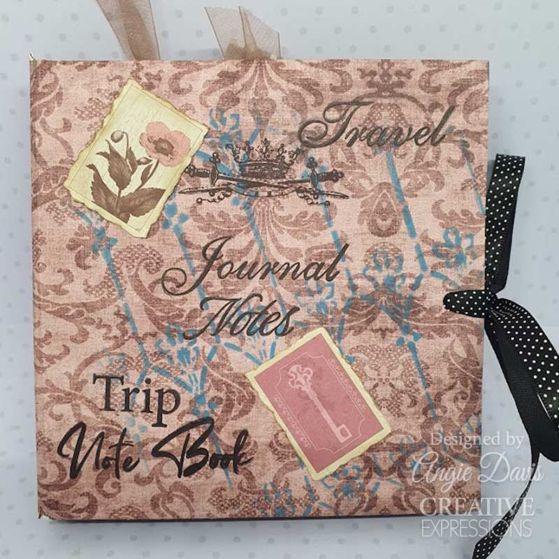 Creative Expressions - Taylor Made Journals - Garden Trellis - 6 in x 6 in Stencil 1 - Image 6