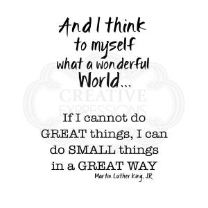 Woodware - Clear Singles - Great Things 3.8 in x 2.6 in Stamp