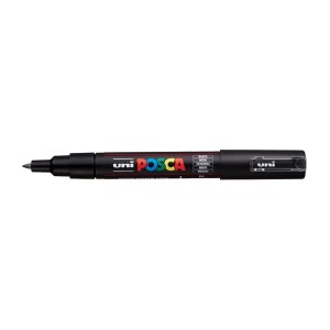 Uni POSCA - Extra Water Based Paint marker PC-1M - Black