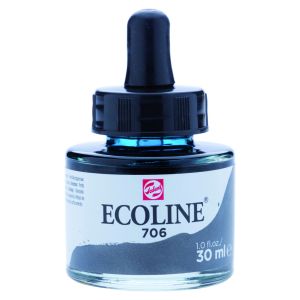 Talens - Ecoline - Liquid Watercolour Ink - Deep Grey
