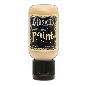 Dylusions - Acrylic Paint Bottle - Vanilla Custard
