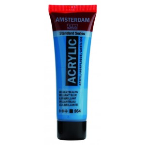 Brilliant Blue - Amsterdam Standard Series Acrylic 20ml - 564