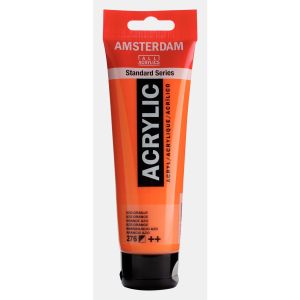 Azo Orange - Amsterdam Standard Series Acrylic 120ml - 276
