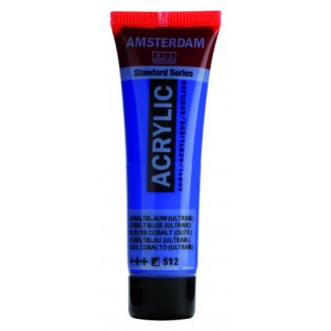 Cobalt Blue Ultramarine - Amsterdam Standard Series Acrylic 20ml - 512