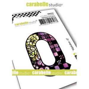 Carabelle Studio - Cling Stamp Small - Alphabet - Q