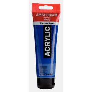 Phthalo Blue - Amsterdam Standard Series Acrylic 120ml - 570