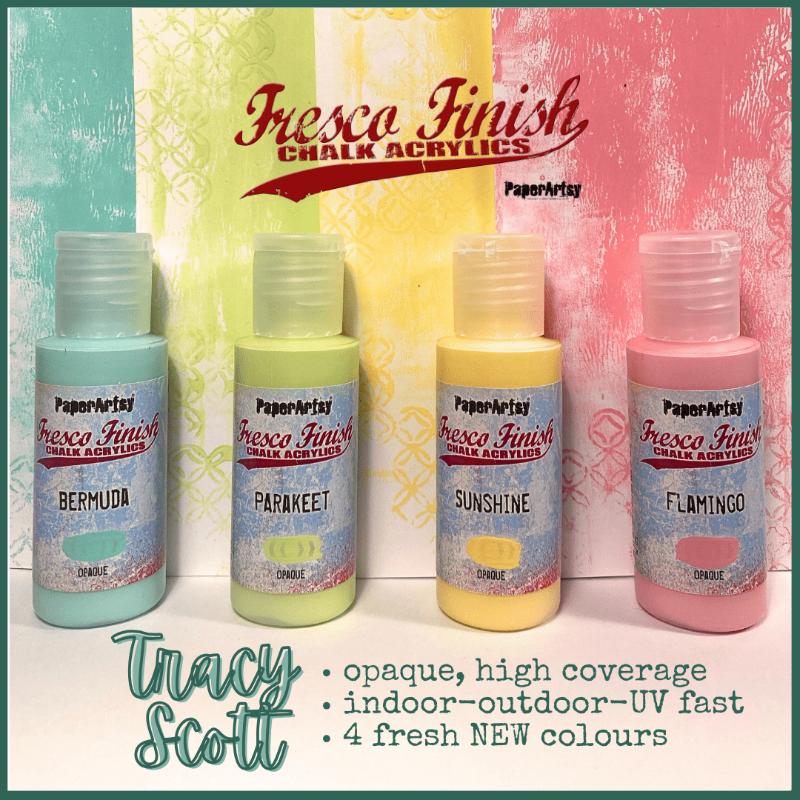 PaperArtsy - Fresco Finish - Flamingo - Tracy Scott - Image 3