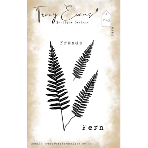 Tracy Evans - Boutique Designs - Fern Stamp Set - TE3