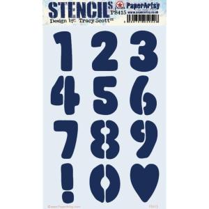 PaperArtsy - Tracy Scott -  Stencil 415 Large
