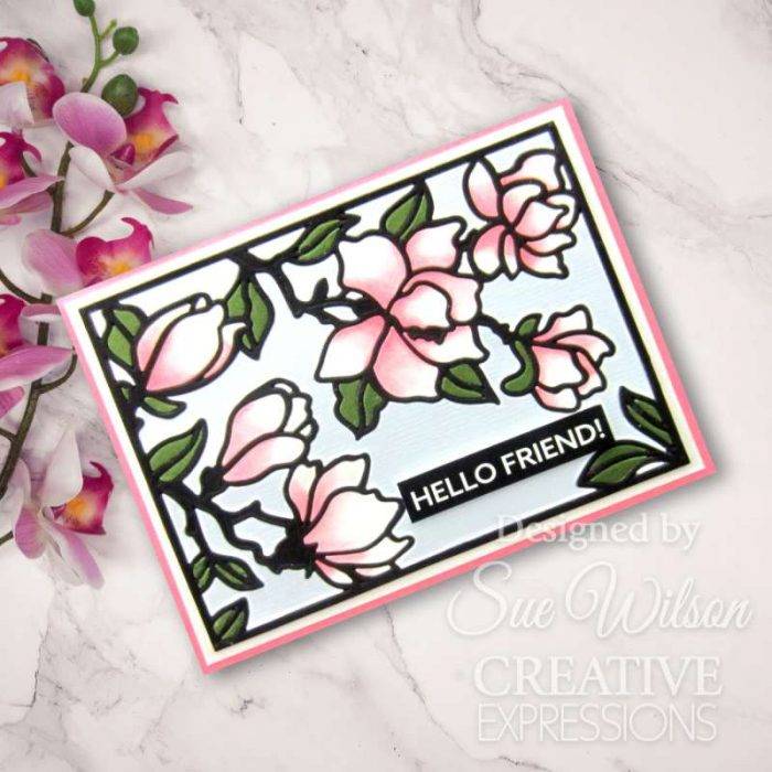 Creative Expressions - Sue Wilson - Frames & Tags Magnolia Cover Plate - Craft Die - Image 3