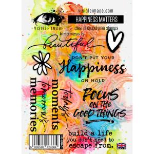 Visible Image - Happiness Matters stamp set